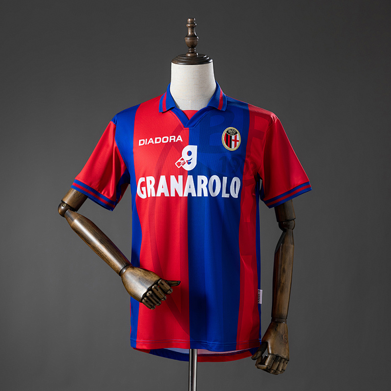 Camiseta retro de local del Bologna 97-98, tallas S-XXL